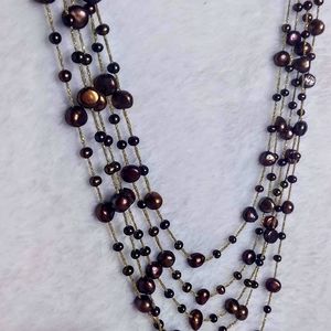 Cultured pearl necklace